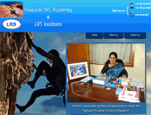 Tablet Screenshot of pinnacleias.com